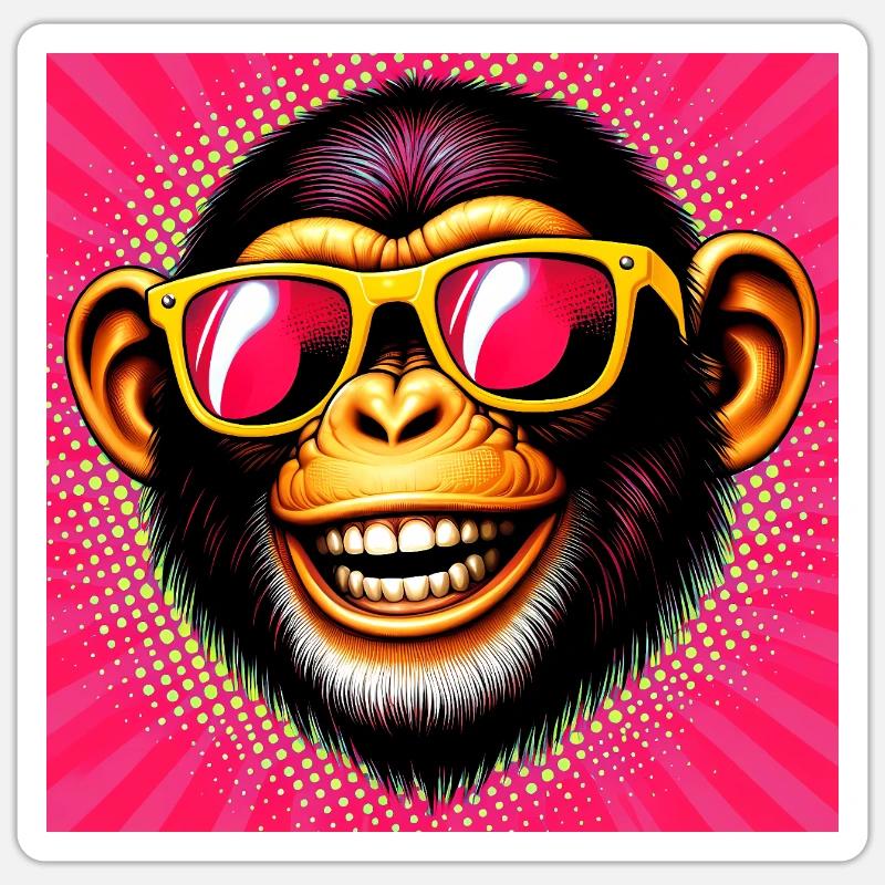 Sticker Größe S (10 x 10 cm) - 