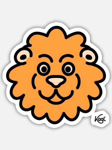  - Sticker size S (10 x 10 cm) - white matte
