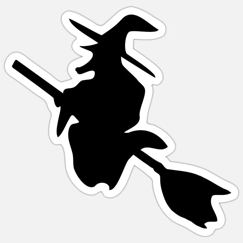 heks Sticker størrelse S (10 x 10 cm)