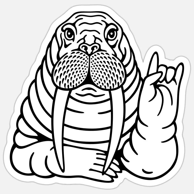 Sticker Größe S (10 x 10 cm) - 