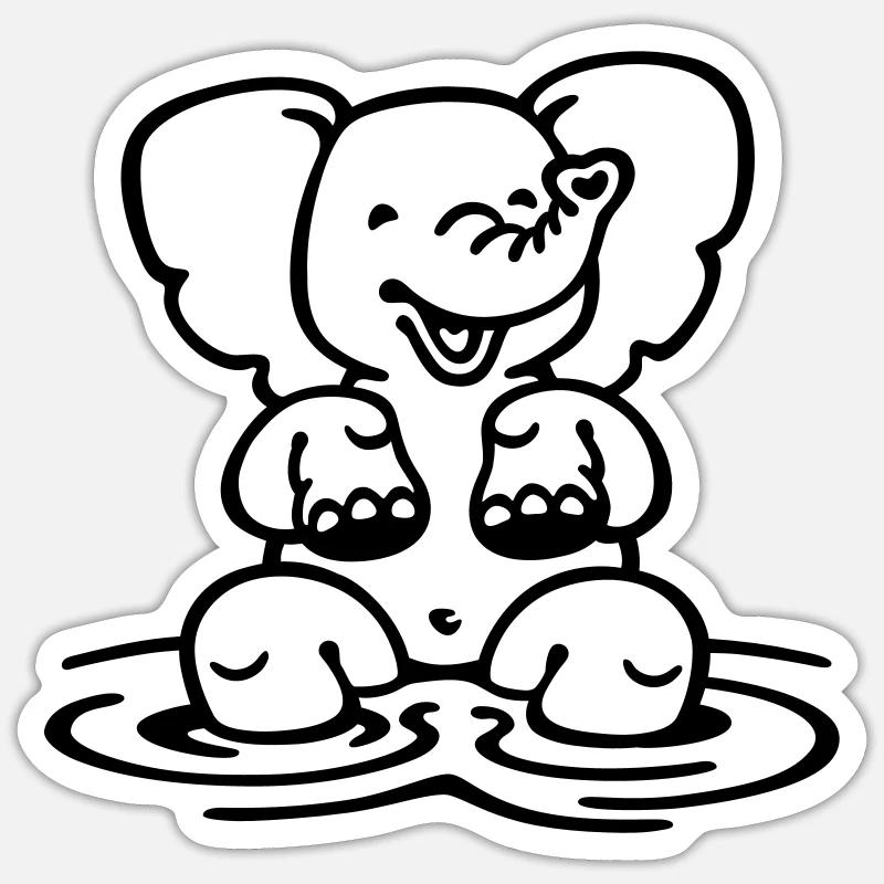 Sticker Größe S (10 x 10 cm) - 