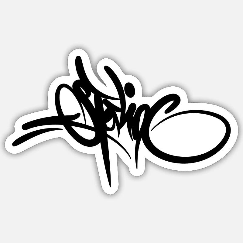 Sterling - Sticker Größe S (10 x 10 cm) - Mattweiß