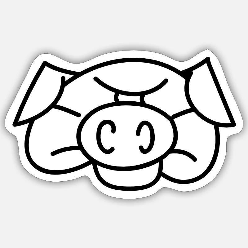 Sticker taille S (10 x 10 cm) - 