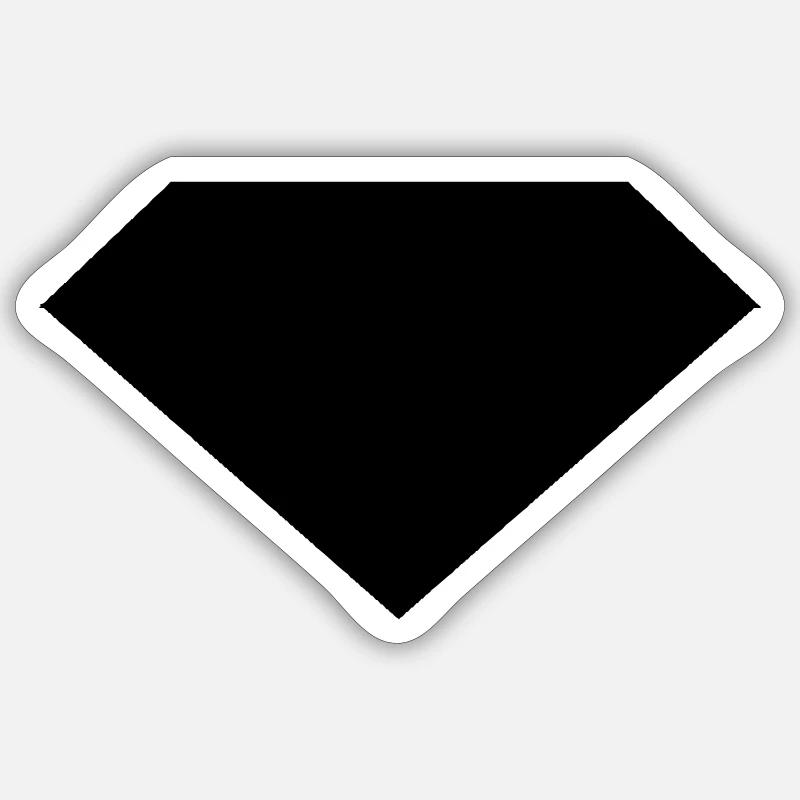 Diamant Sticker taille S (10 x 10 cm)