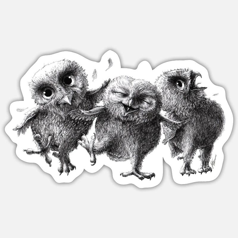 Sticker taille S (10 x 10 cm) - 