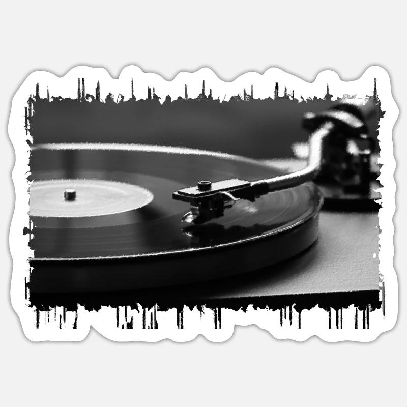 vinyle - Sticker taille S (10 x 10 cm) - blanc mat