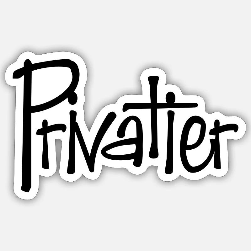 Privateer Sticker size S (10 x 10 cm)