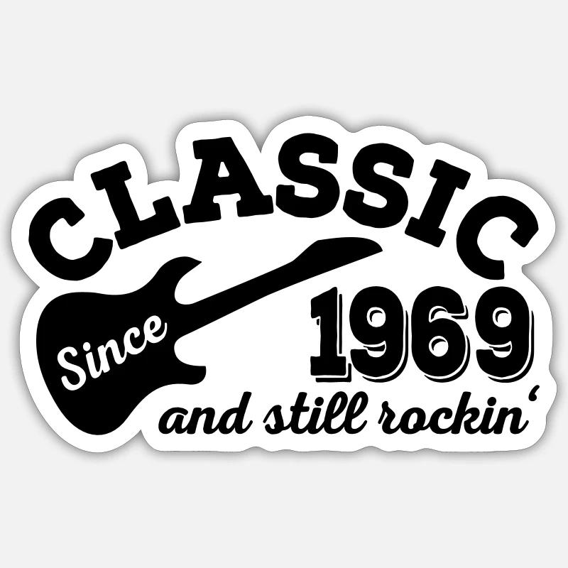 1969 Sticker size S (10 x 10 cm)