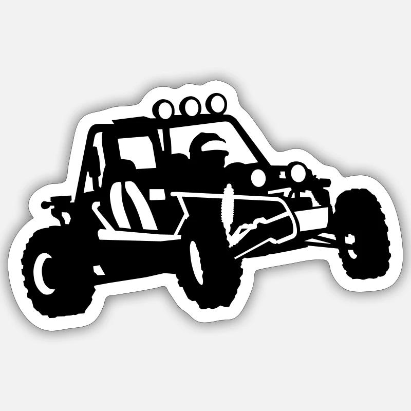 Baggi - Sticker size S (10 x 10 cm) - white matte
