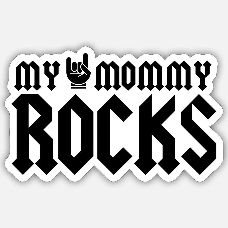 Muttertag, Geschenk, Muttertagsgeschenk Sticker Größe S (10 x 10 cm)