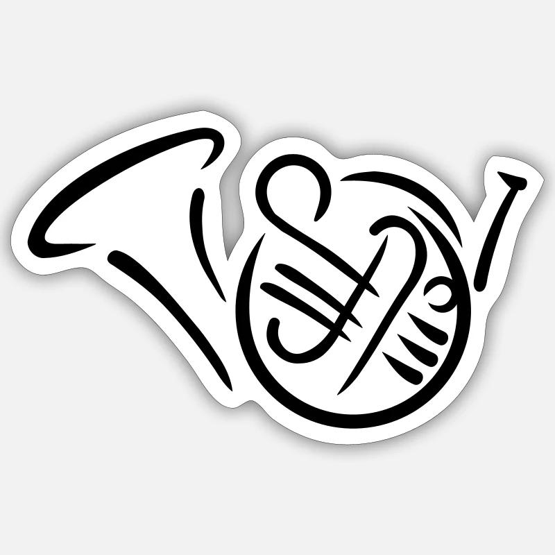 Sticker Größe S (10 x 10 cm) - 