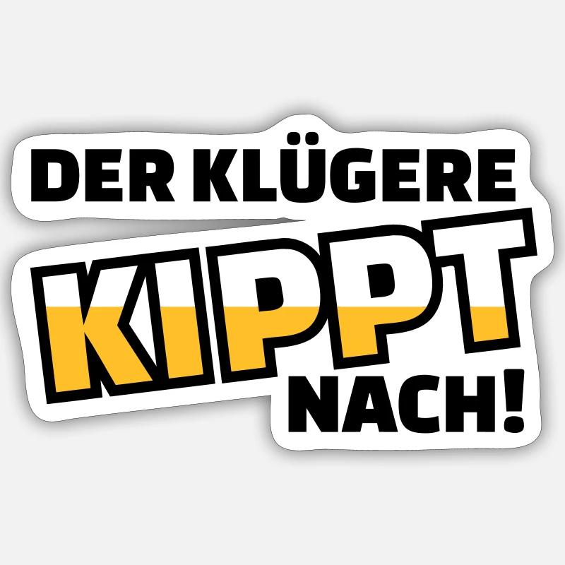 Bier Sticker Größe S (10 x 10 cm)