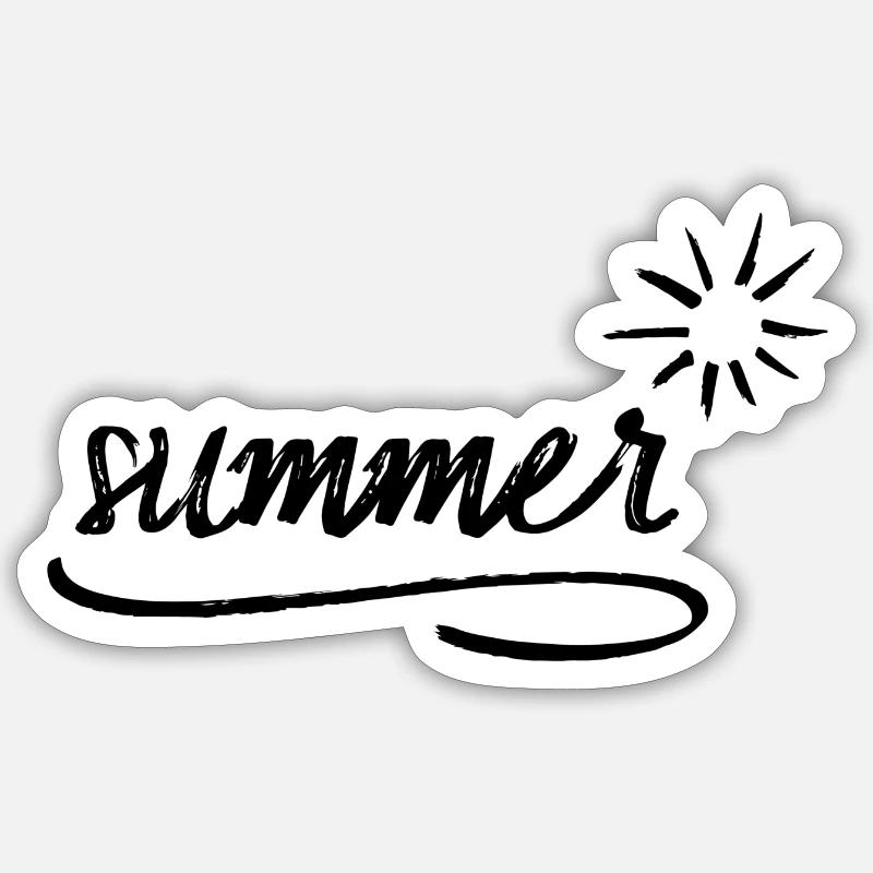 ronfleur - Sticker taille S (10 x 10 cm) - blanc mat