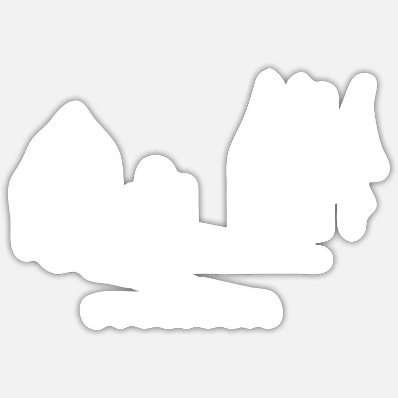 Sticker taille S (10 x 10 cm) - 
