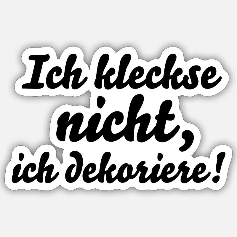 Sticker Größe S (10 x 10 cm) - 