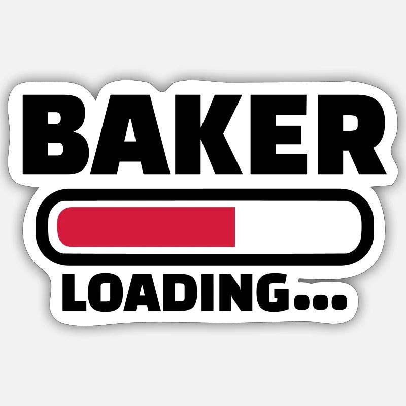 Bäcker Sticker Größe S (10 x 10 cm)