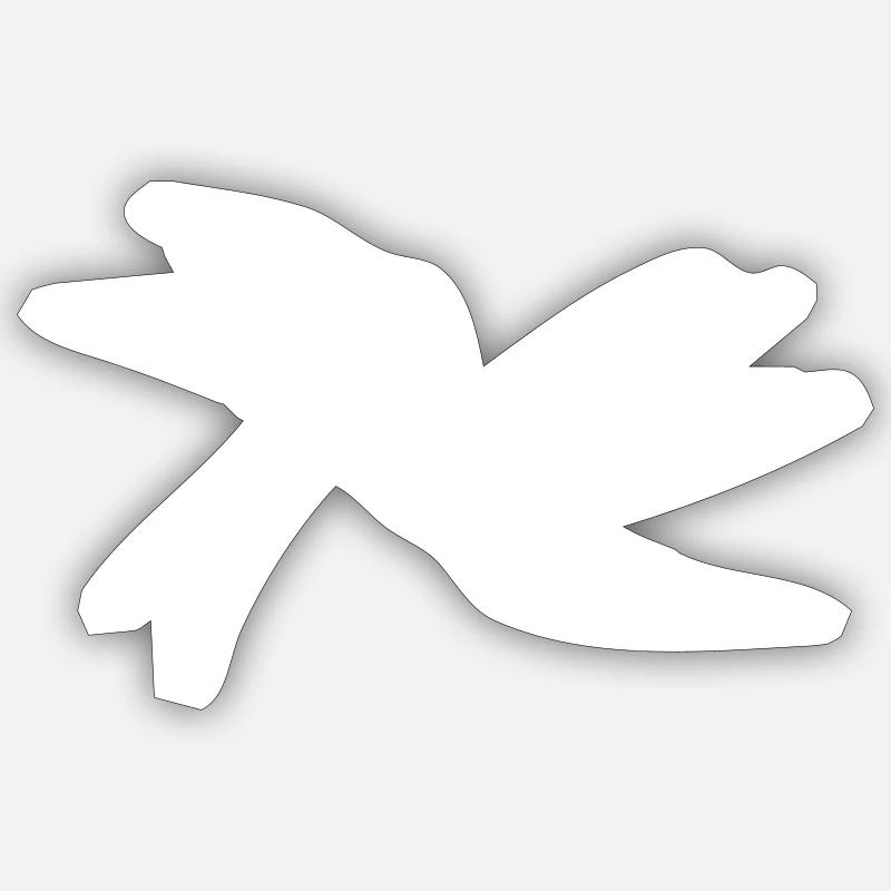 Sticker Größe S (10 x 10 cm) - 