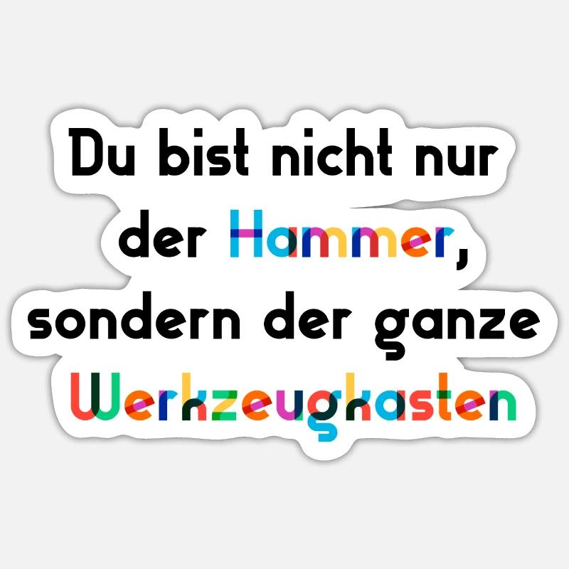 Sticker Größe S (10 x 10 cm) - 