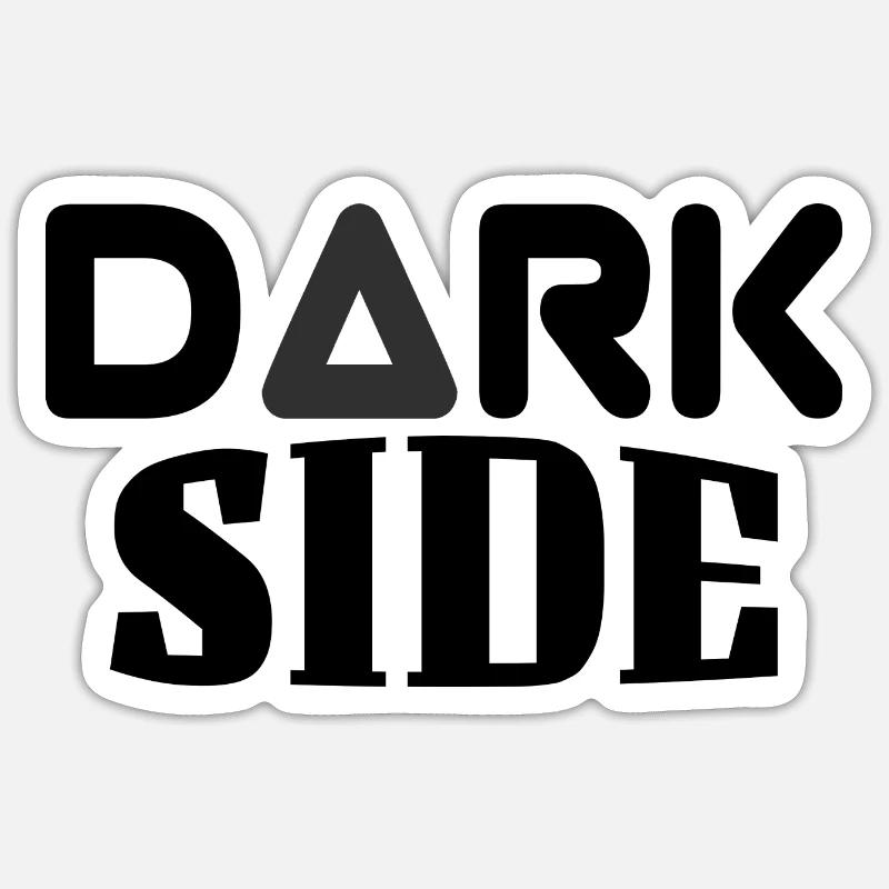 Dark side Sticker size S (10 x 10 cm)