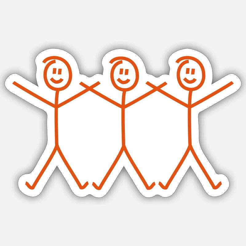 Sticker taille S (10 x 10 cm) - 