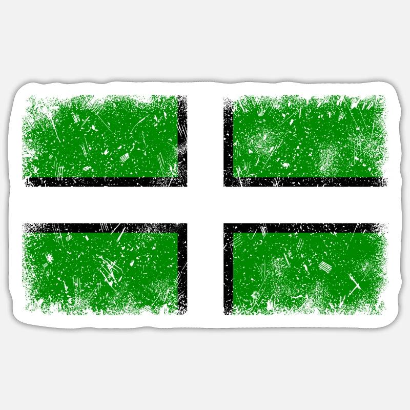Devon - Vintage Sticker size S (10 x 10 cm)