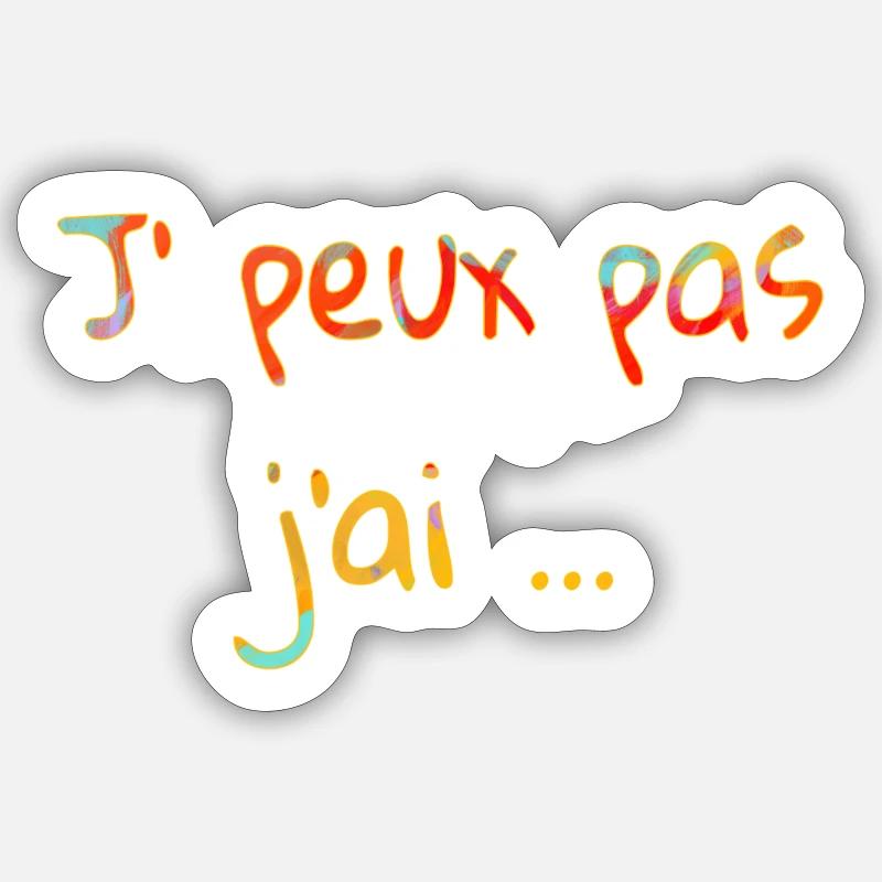 Sticker taille S (10 x 10 cm) - 