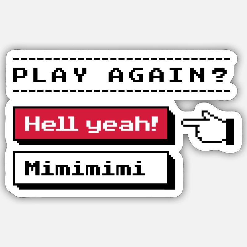 Sticker Größe S (10 x 10 cm) - 