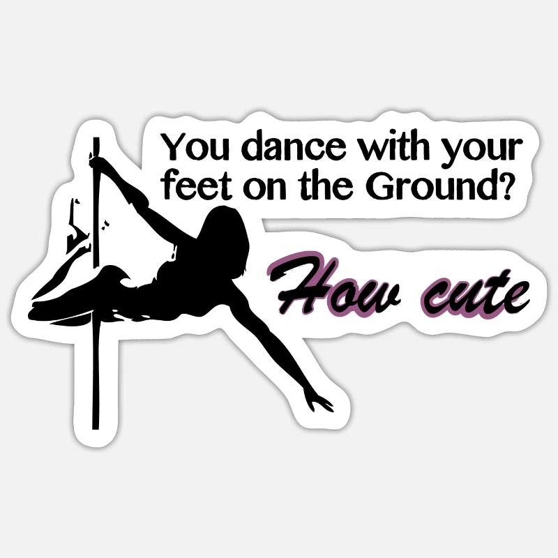 How cute - Sticker Größe S (10 x 10 cm) - Mattweiß