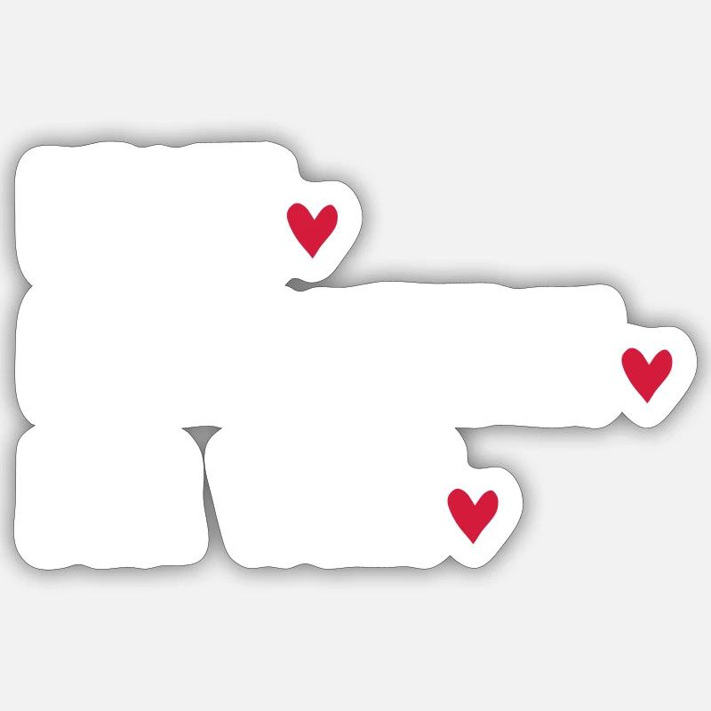 Sticker Größe S (10 x 10 cm) - 