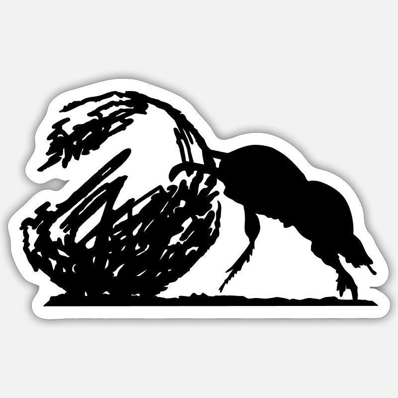 Sticker Größe S (10 x 10 cm) - 