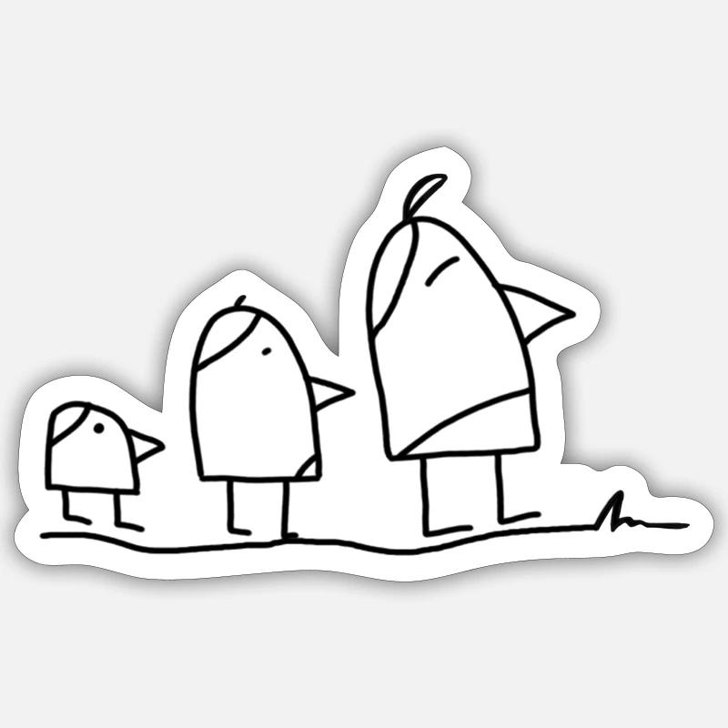 Sticker taille S (10 x 10 cm) - 