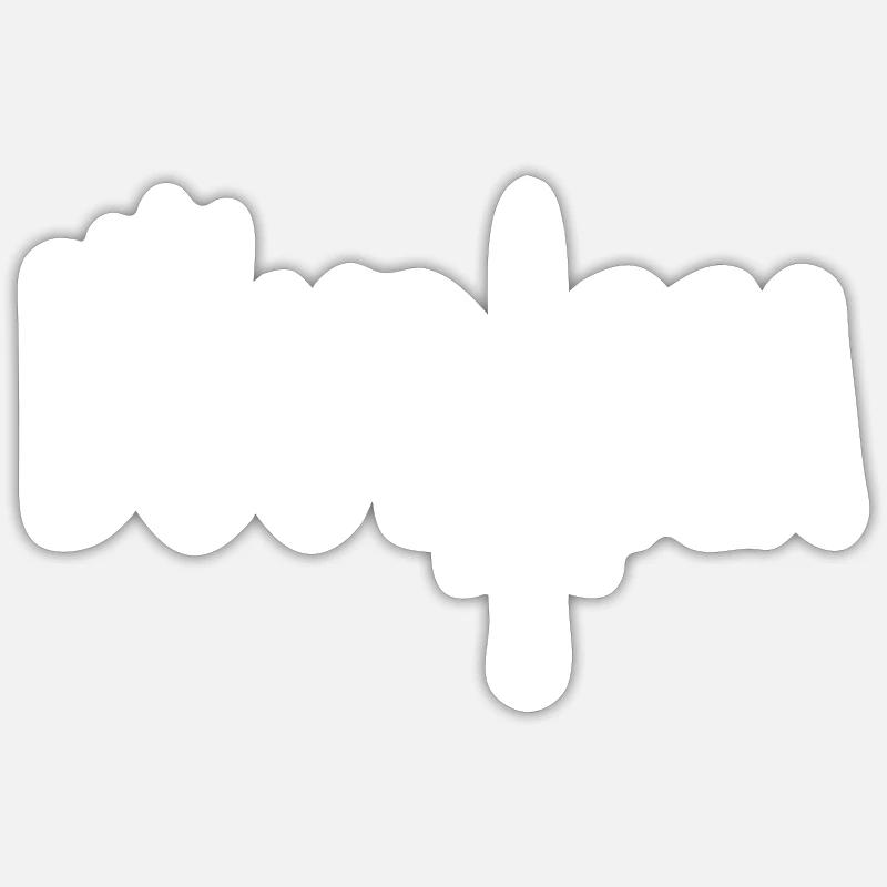 Boudicca Contrast Sticker size S (10 x 10 cm)