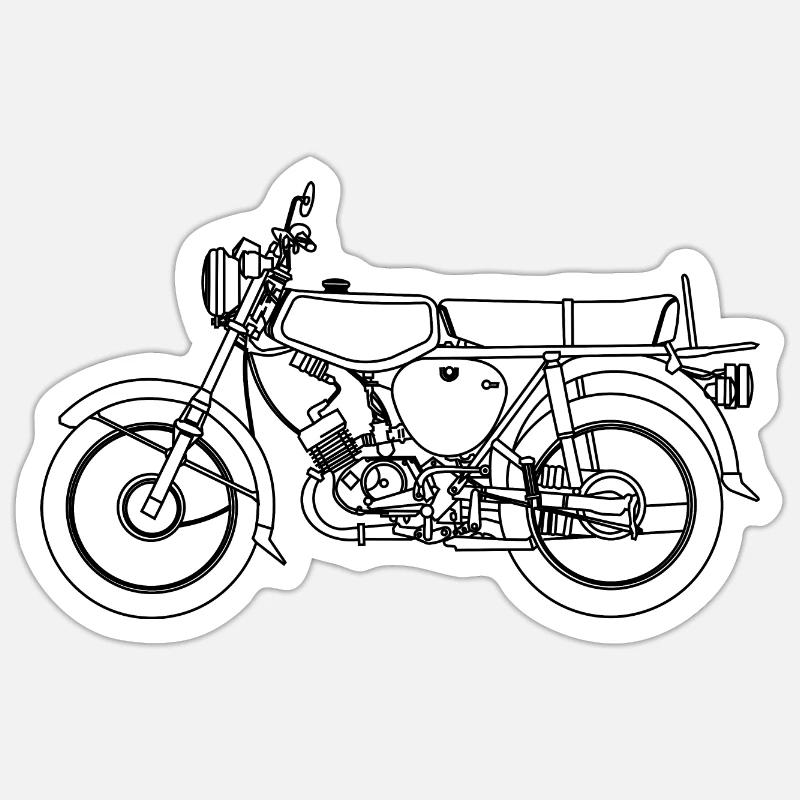 Sticker Größe S (10 x 10 cm) - 