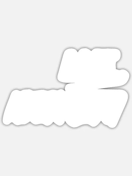 Amt aber sexy - Sticker Größe S (10 x 10 cm) - Mattweiß