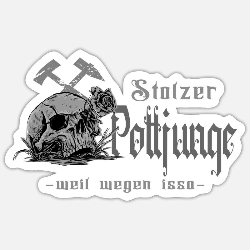 Sticker Größe S (10 x 10 cm) - 