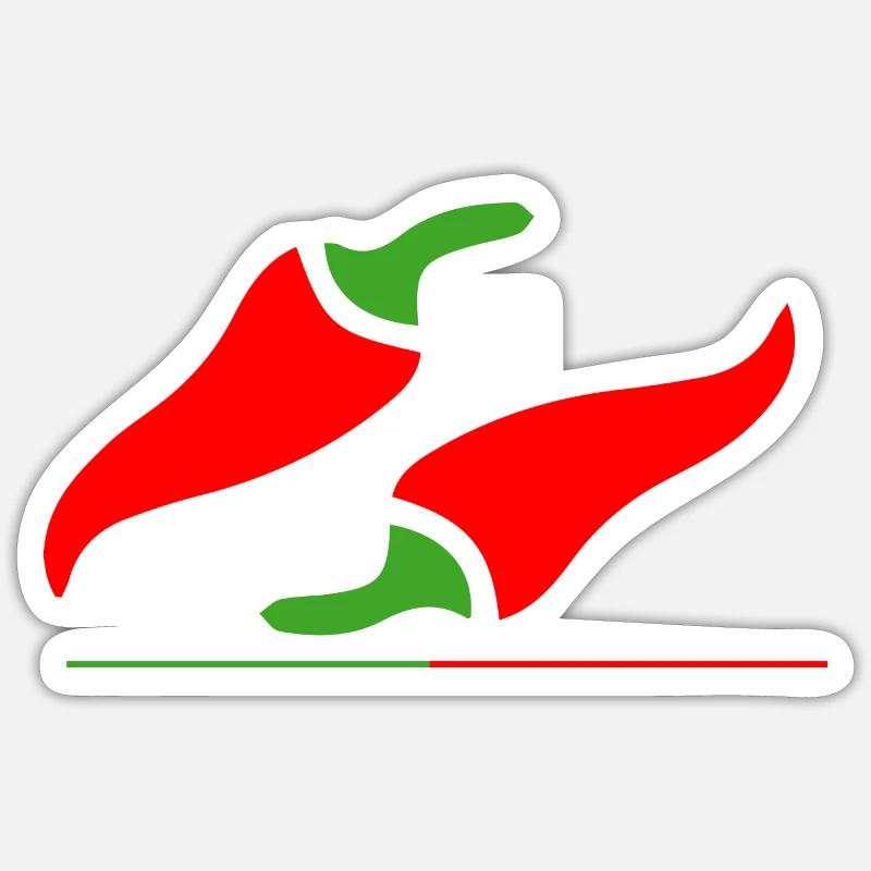 Cuire le cuisinier - Sticker taille S (10 x 10 cm) - blanc mat