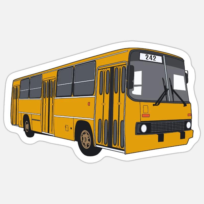Ikarus 260 - Sticker taille S (10 x 10 cm) - blanc mat
