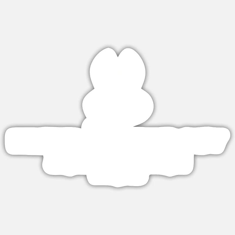 HAARP TECHNOLOGY - Sticker Größe S (10 x 10 cm) - Mattweiß