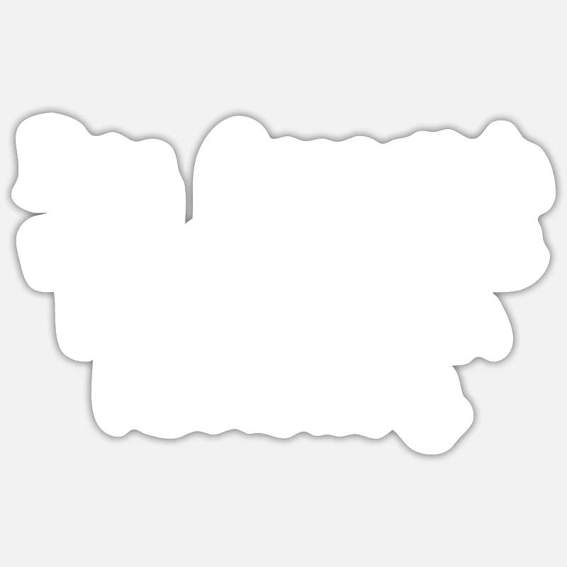 Das Gespräch mit Rechnung Sticker Größe S (10 x 10 cm)