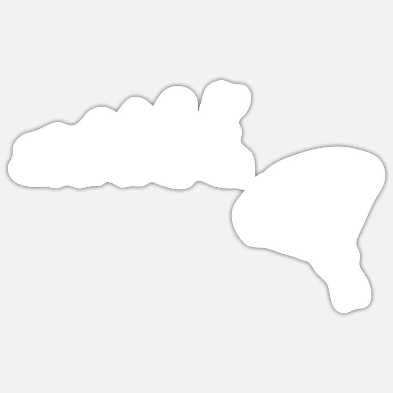 parachute evolution Sticker taille S (10 x 10 cm)