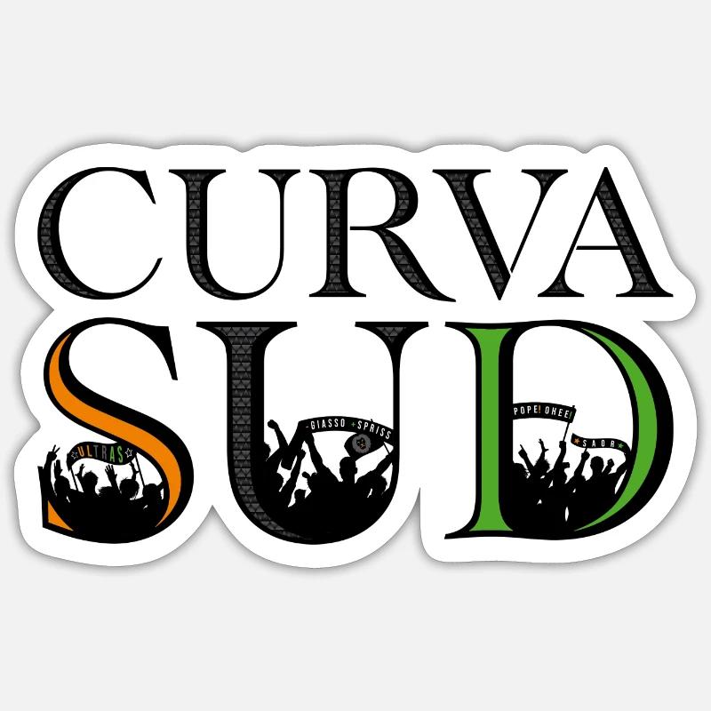 Curva Sud Sticker taille S (10 x 10 cm)