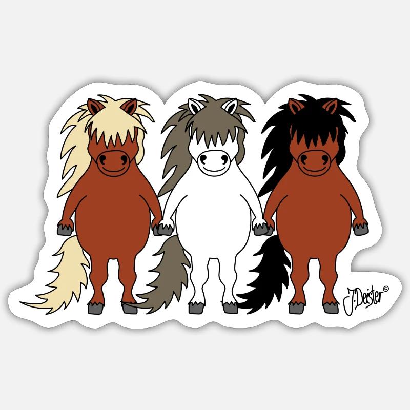 Sticker Größe S (10 x 10 cm) - 