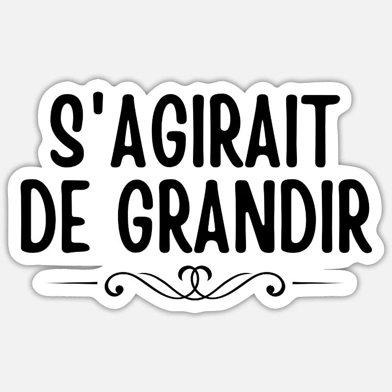 Sticker taille S (10 x 10 cm) - 