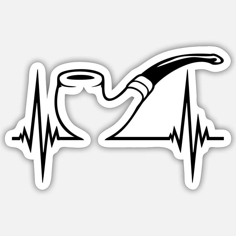Sticker Größe S (10 x 10 cm) - 