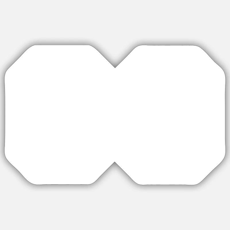 89 Number number - Sticker size S (10 x 10 cm) - white matte