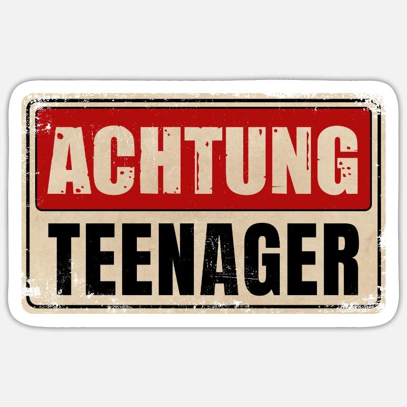 Sticker Größe S (10 x 10 cm) - 