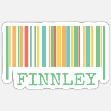 Code-barres Finnley Autocollant