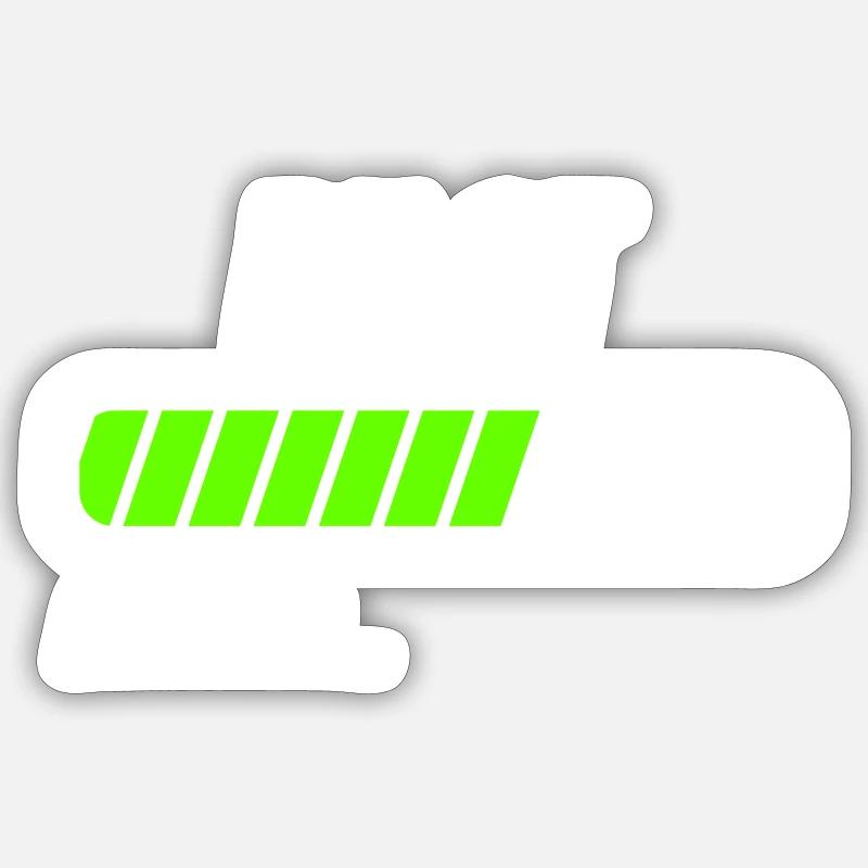 Pilot Loading Ladebalken Sticker Größe S (10 x 10 cm)