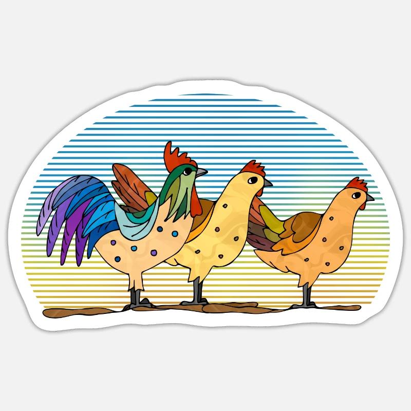 Sticker Größe S (10 x 10 cm) - 