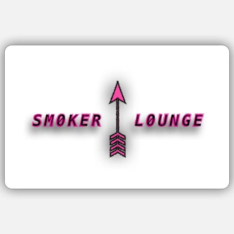 Logo Design - Sticker Größe S (10 x 10 cm) - Mattweiß